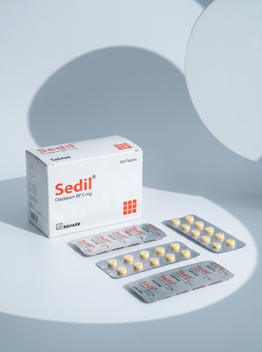 Sedil 5 mg Diazepam tablets