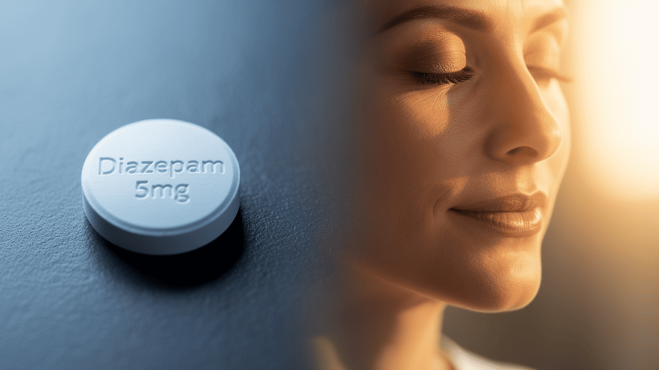 Why Take Diazepam for Anxiety? Visual guide to Diazepam 5mg benefits and anxiety relief.