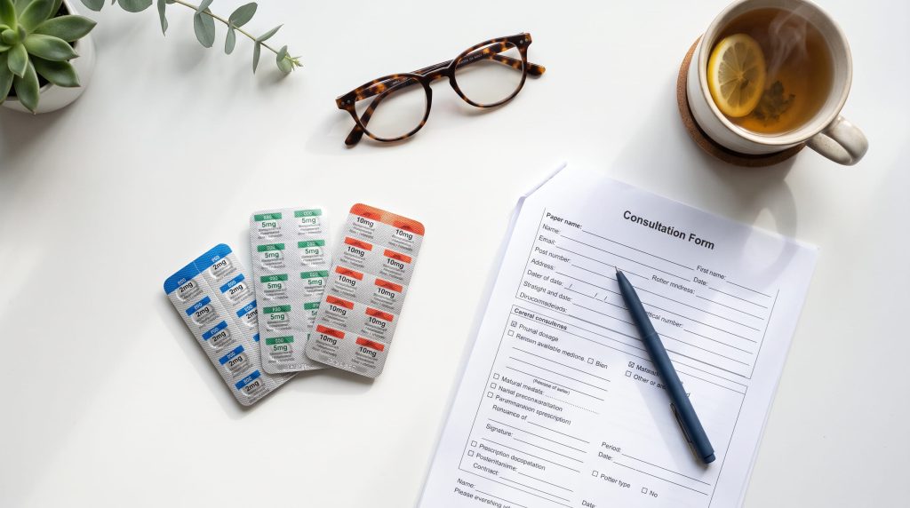 Prescription blister packs ready for shipment when you buy Diazepam online from a GPhC registered pharmacy