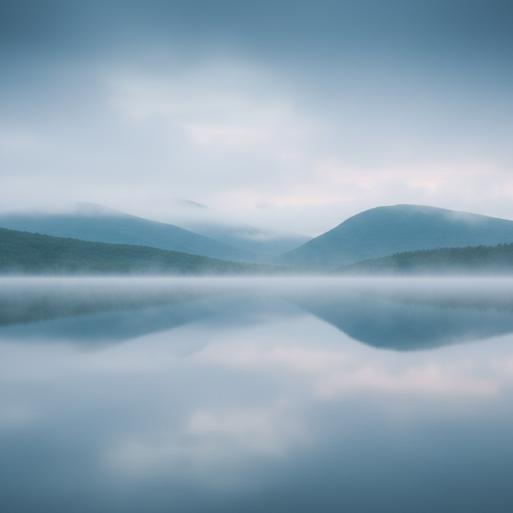 Calm misty lake at dawn illustrating the Diazepam vs Lorazepam comparison for UK patients